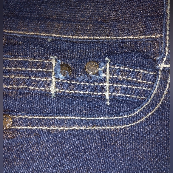 AB Jeans, Blue Jeans/ GOLD shimmer - Picture 5 of 12